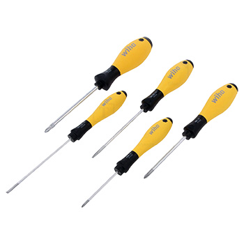 Wiha komplet odvijača SoftFinish ESD 5 kom W27252 Wiha komplet odvijača SoftFinish ESD 5 kom W27252