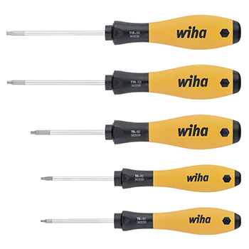 Wiha komplet Torx odvijača SoftFinish ESD 5 kom W27253 Wiha komplet Torx odvijača SoftFinish ESD 5 kom W27253