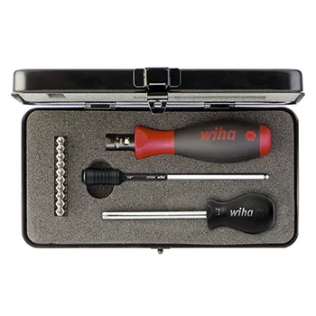 Wiha set TorqueVario®-S moment odvijač 0,8-5Nm sa Torx bitovima 13 kom W34614 Wiha set TorqueVario®-S moment odvijač 0,8-5Nm sa Torx bitovima 13 kom W34614