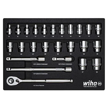 Wiha komplet nasadnih ključeva 1/2