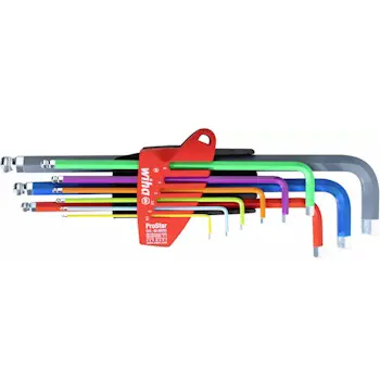 Wiha set od 9 imbus L-ključeva sa kuglastim završetkom u držaču 1.5-10mm W46555