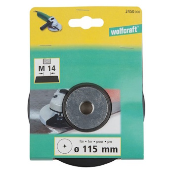 Wolfcraft brusni tanjir M14 ø115mm 2450000 Wolfcraft brusni tanjir M14 ø115mm 2450000