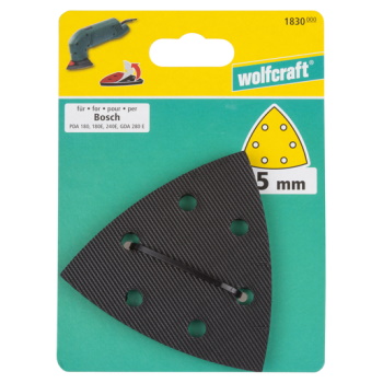 Wolfcraft brusni tanjir za brusilicu Bosch 1830000 Wolfcraft brusni tanjir za brusilicu Bosch 1830000