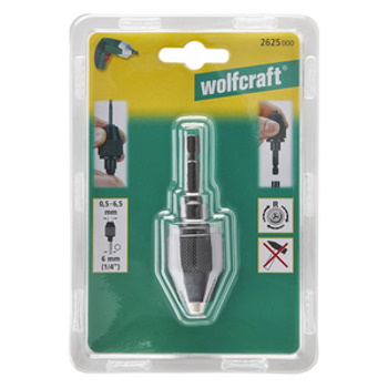 Wolfcraft brzostezna glava za šrafilice 0.5-6.5 mm 2625000-3