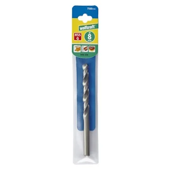 Wolfcraft burgija brušena HSS ø8mm 7560010 Wolfcraft burgija brušena HSS ø8mm 7560010