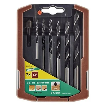 Wolfcraft burgije + upuštač za drvo ø3-10mm set 7/1 7107000 Wolfcraft burgije + upuštač za drvo ø3-10mm set 7/1 7107000