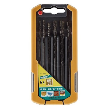 Wolfcraft burgije višenamenska ø3-10 mm set 6/1 7114000 Wolfcraft burgije višenamenska ø3-10 mm set 6/1 7114000