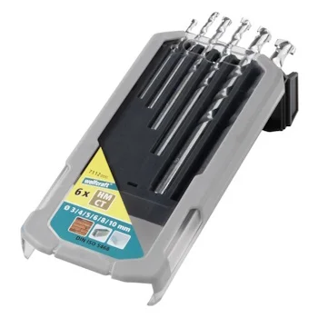 Wolfcraft burgije za kamen HM ø3-10 mm set 6/1 7112000 Wolfcraft burgije za kamen HM ø3-10 mm set 6/1 7112000