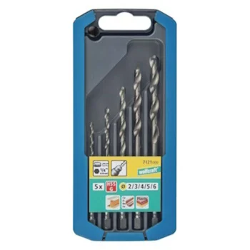 Wolfcraft burgija za metal sa šestougaonom drškom HSS ø2-6mm set 5/1 7121000 Wolfcraft burgija za metal sa šestougaonom drškom HSS ø2-6mm set 5/1 7121000