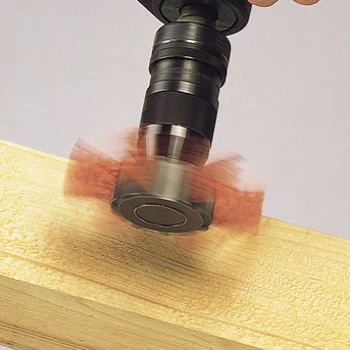 Wolfcraft četka najlonska lepezasta za bušilicu 6mm 1512000 Wolfcraft četka najlonska lepezasta za bušilicu 6mm 1512000