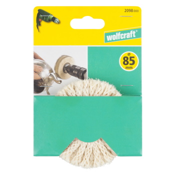 Wolfcraft četka za predpoliranje od Sisal užad 85mm 2098000 Wolfcraft četka za predpoliranje od Sisal užad 85mm 2098000