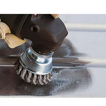 Wolfcraft četka čelična žičana uvijena 90mm 2150000 Wolfcraft četka čelična žičana uvijena 90mm 2150000