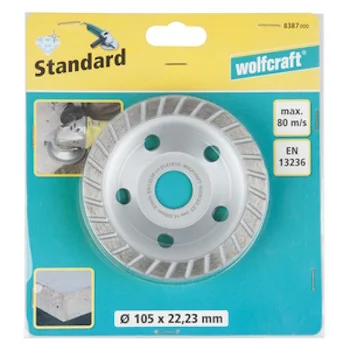 Wolfcraft dijamantni brusni lonac Standard Ø105mm 8387000-1