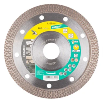 Wolfcraft dijamantska rezna ploča Pro Ceramic Turbo Ø125mm 8321000