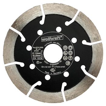 Wolfcraft dijamantska rezna ploča Expert Universal Ø115mm 8372000 Wolfcraft dijamantska rezna ploča Expert Universal Ø115mm 8372000