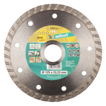 Wolfcraft dijamantska rezna ploča Classic Turbo 125mm 1695000 Wolfcraft dijamantska rezna ploča Classic Turbo 125mm 1695000
