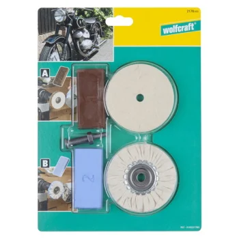Wolfcraft hobi set za poliranje 2178000 Wolfcraft hobi set za poliranje 2178000