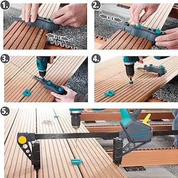 Wolfcraft jednoručna stega 80-100mm set 11/1 6988000 Wolfcraft jednoručna stega 80-100mm set 11/1 6988000