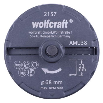 Wolfcraft krunasta testera standardna Ø 68 mm 2157000-2