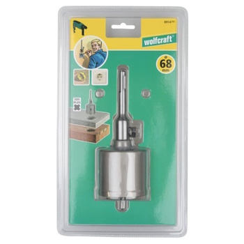 Wolfcraft krunasta testera Ø83 mm sa steznim trnom SDS plus prihvat 8914000 Wolfcraft krunasta testera Ø83 mm sa steznim trnom SDS plus prihvat 8914000