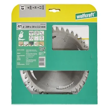 Wolfcraft kružna testera HM ø209x30x2.2mm 6522000 Wolfcraft kružna testera HM ø209x30x2.2mm 6522000