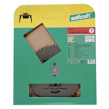 Wolfcraft kružna testera za ručne cirkulare CV ø250x30x1.4mm 6600000-3