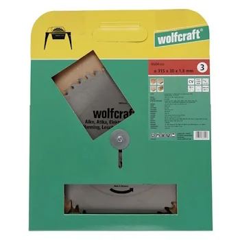 Wolfcraft kružna testera za ručne cirkulare CV ø315x30x1.8mm 6604000-3