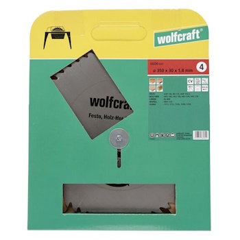 Wolfcraft kružna testera za ručne cirkulare CV ø350x30x1.8mm 6606000 Wolfcraft kružna testera za ručne cirkulare CV ø350x30x1.8mm 6606000