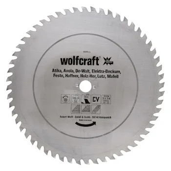 Wolfcraft kružna testera za ručne cirkulare CV ø400x30x2mm 6608000 Wolfcraft kružna testera za ručne cirkulare CV ø400x30x2mm 6608000