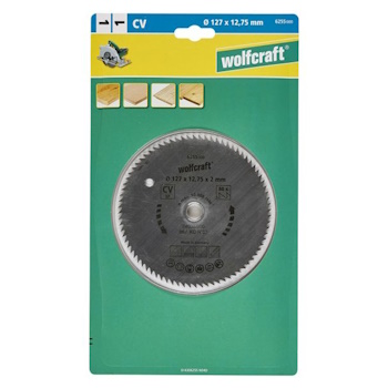 Wolfcraft kružna testera za ručne cirkulare CV ø127x12.75x2mm 6255000 Wolfcraft kružna testera za ručne cirkulare CV ø127x12.75x2mm 6255000