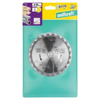 Wolfcraft kružna testera za ručne cirkulare HM ø135x20x1.8mm 6341000 Wolfcraft kružna testera za ručne cirkulare HM ø135x20x1.8mm 6341000