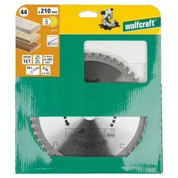 Wolfcraft kružna testera za ručne cirkulare HM ø210x30x2.6mm 6545000 Wolfcraft kružna testera za ručne cirkulare HM ø210x30x2.6mm 6545000