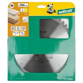 Wolfcraft kružna testera za ručne cirkulare HM ø254x30x3mm 6548000-3