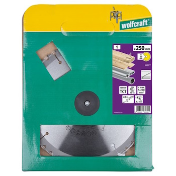 Wolfcraft kružna testera za ručne cirkulare HM ø250x30x3.2mm 6583000 Wolfcraft kružna testera za ručne cirkulare HM ø250x30x3.2mm 6583000