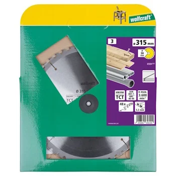 Wolfcraft kružna testera za ručne cirkulare HM ø315x30x3.2mm 6584000 Wolfcraft kružna testera za ručne cirkulare HM ø315x30x3.2mm 6584000