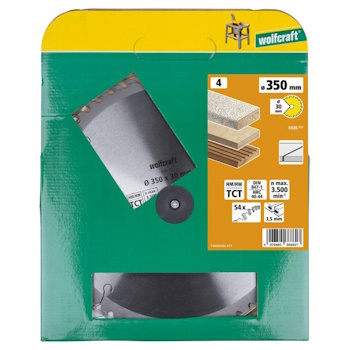 Wolfcraft kružna testera za ručne cirkulare HM ø350x30x3.5mm 6686000 Wolfcraft kružna testera za ručne cirkulare HM ø350x30x3.5mm 6686000