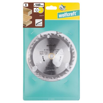 Wolfcraft kružna testera za ručne cirkulare HM ø140x12.75x2.4mm 6731000 Wolfcraft kružna testera za ručne cirkulare HM ø140x12.75x2.4mm 6731000