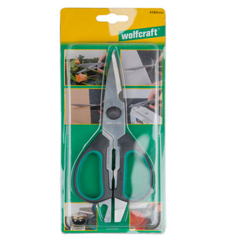 Wolfcraft univerzalne makaze sa korisnim dodatnim funkcijama 70 mm 4164000 Wolfcraft univerzalne makaze sa korisnim dodatnim funkcijama 70 mm 4164000