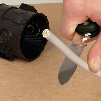 Wolfcraft nož za kablove sa plastičnom drškom 85 mm 4122000-1