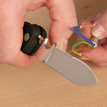 Wolfcraft nož za kablove sa plastičnom drškom 85 mm 4122000 Wolfcraft nož za kablove sa plastičnom drškom 85 mm 4122000