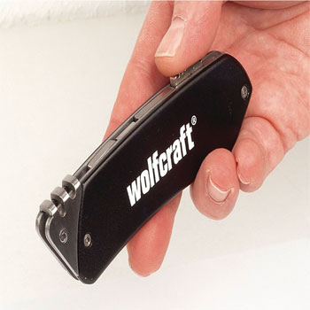 Wolfcraft džepni nož od aluminijuma 4124000-1