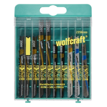 Wolfcraft listovi  za ubodnu testeru U-prihvat set 10/1 2356000 -1