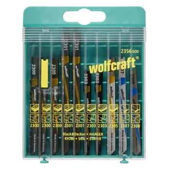 Wolfcraft listovi  za ubodnu testeru U-prihvat set 10/1 2356000 -1