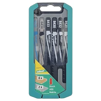 Wolfcraft noževi za ubodnu testeru T-prihvat set 10/1 8630000-4