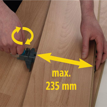 Wolfcraft podešivač laminata 6922000 Wolfcraft podešivač laminata 6922000