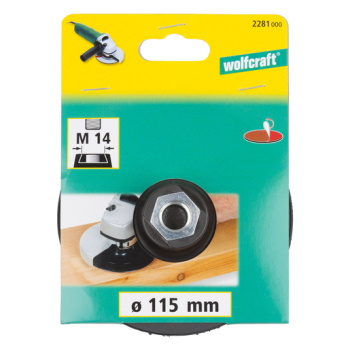 Wolfcraft brusni papir prijanjajući sa M14 navojem 125mm 2285000 Wolfcraft brusni papir prijanjajući sa M14 navojem 125mm 2285000