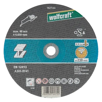 Wolfcraft rezna ploča za metal Ø 230mm 8460000 Wolfcraft rezna ploča za metal Ø 230mm 8460000