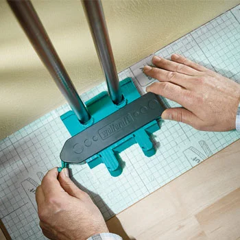 Wolfcraft šablon za postavnjanje laminata 130 mm 6949000-3