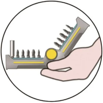 Wolfcraft set bitova u kutiji 21-delni BitButler 1374000 Wolfcraft set bitova u kutiji 21-delni BitButler 1374000