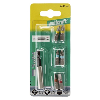 Wolfcraft set bitova Solid 7/1 2446000 Wolfcraft set bitova Solid 7/1 2446000